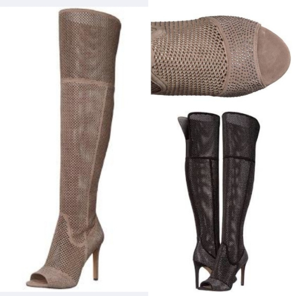 FABULOUS Peep Toe THIGH HIGH Boots - Vince Camuto
